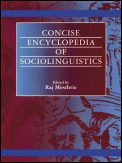 Concise encyclopedia of sociolinguistics