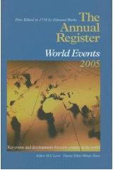 the annual register: a record of world events 1999