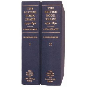 The British book trade, 1475-1890: a bibliography