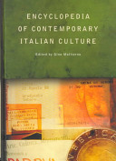 Encyclopedia of contemporary Italian culture