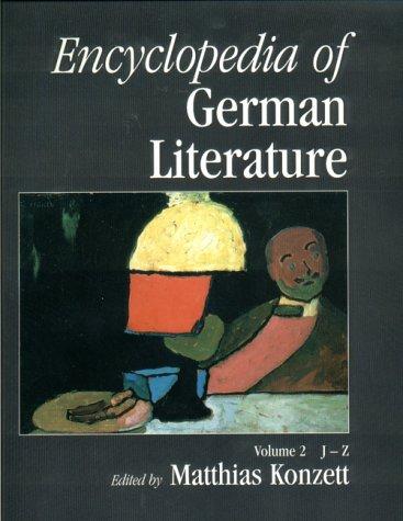 Encyclopedia of German literature